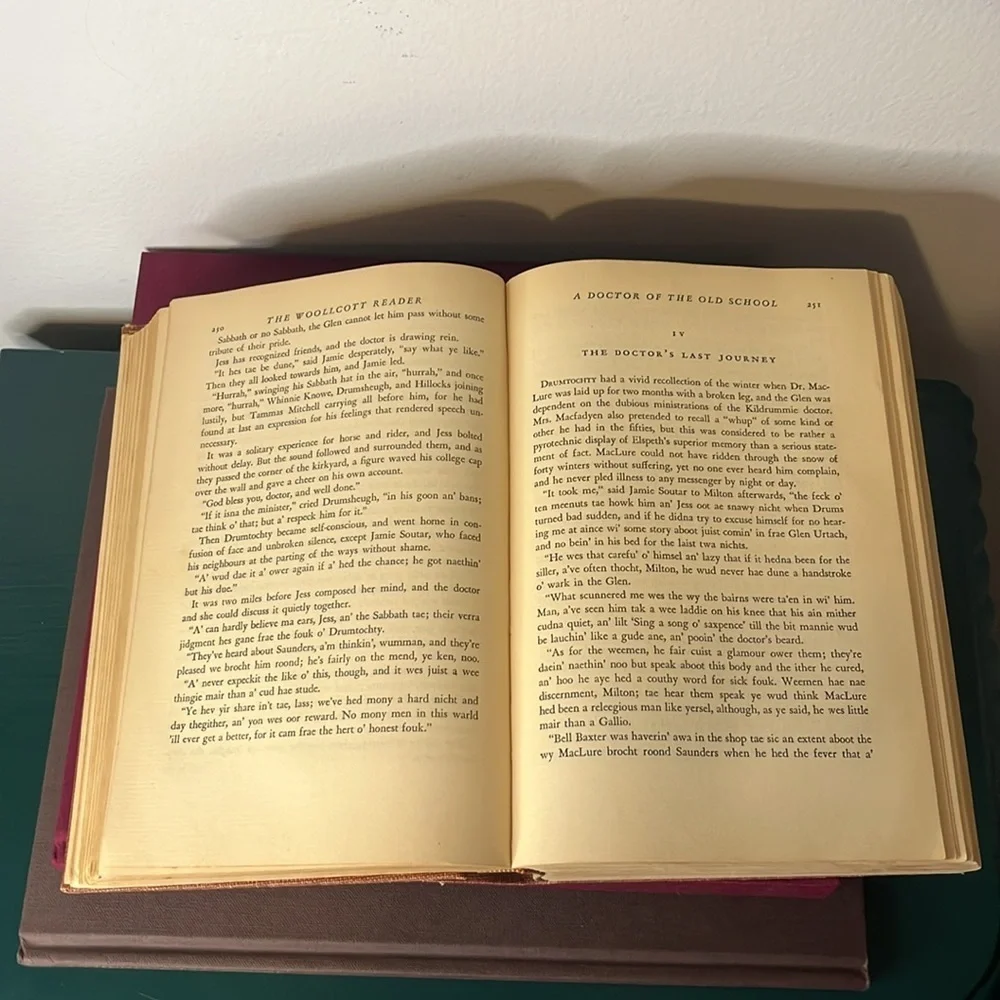 Vintage The Woollcott Reader Bypaths in the Realm of Gold Hardcover Book 1938‎